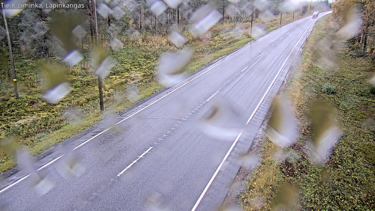 Weather Camera Image Väg 8 Liminka, Lapinkangas, Liminka, Pohjois-Pohjanmaa