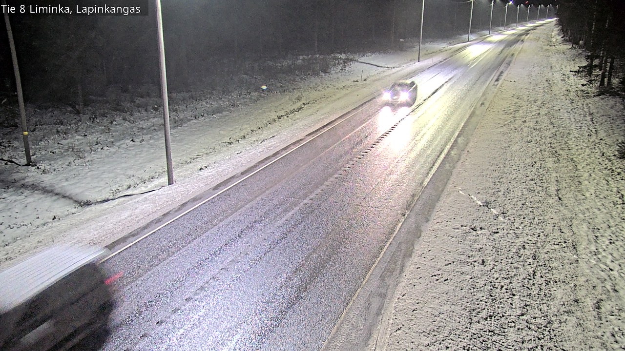 Weather Camera Image Väg 8 Liminka, Lapinkangas, Liminka, Pohjois-Pohjanmaa