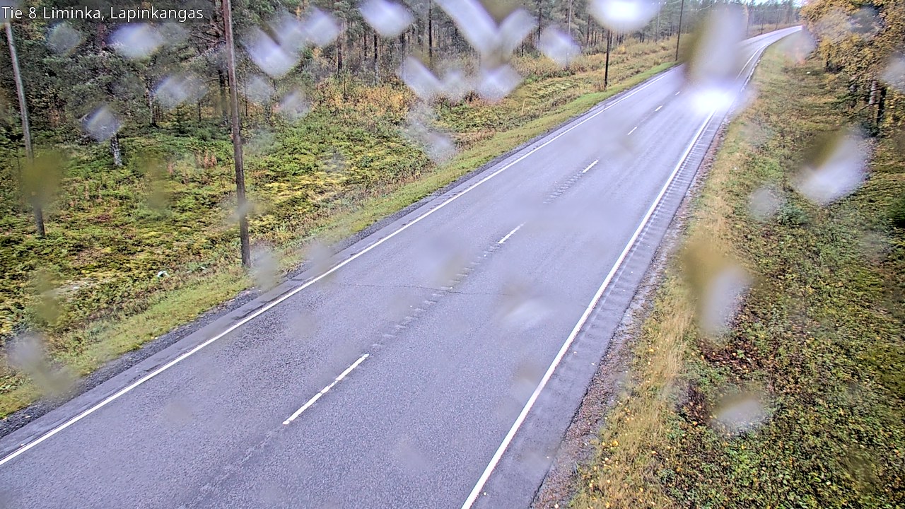 Weather Camera Image Väg 8 Liminka, Lapinkangas, Liminka, Pohjois-Pohjanmaa