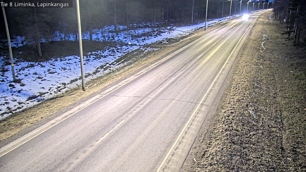 Weather Camera Image Väg 8 Liminka, Lapinkangas, Liminka, Pohjois-Pohjanmaa