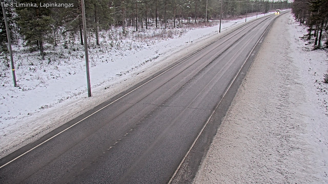 Weather Camera Image Road 8 Liminka, Lapinkangas, Liminka, Pohjois-Pohjanmaa