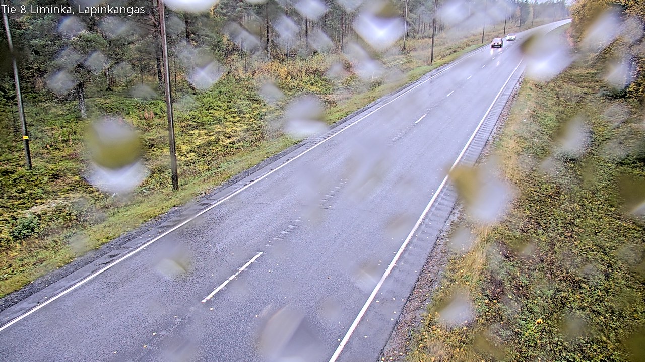 Weather Camera Image Road 8 Liminka, Lapinkangas, Liminka, Pohjois-Pohjanmaa