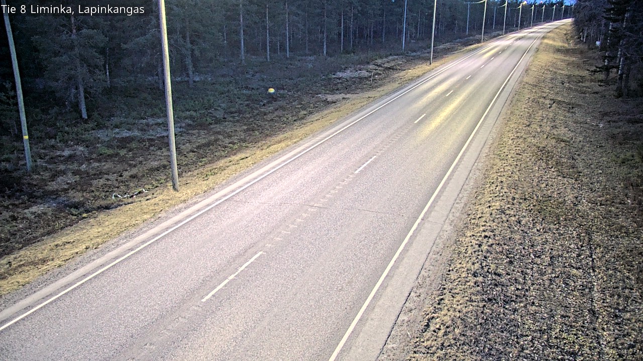 Kelikamerat Kuva Tie 8 Liminka, Lapinkangas, Liminka, Pohjois-Pohjanmaa