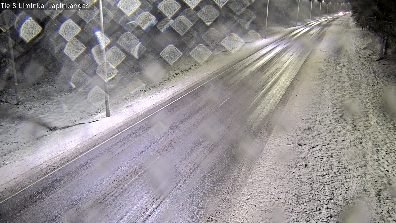 Weather Camera Image Road 8 Liminka, Lapinkangas, Liminka, Pohjois-Pohjanmaa