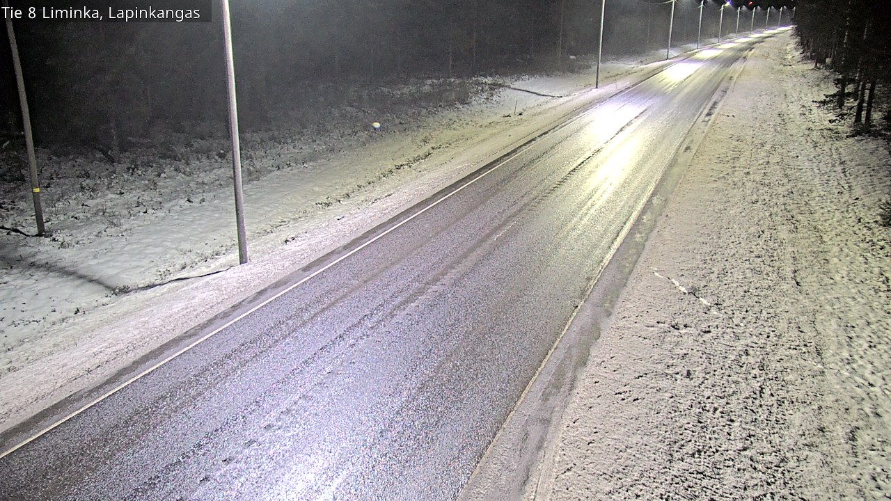 Weather Camera Image Väg 8 Liminka, Lapinkangas, Liminka, Pohjois-Pohjanmaa
