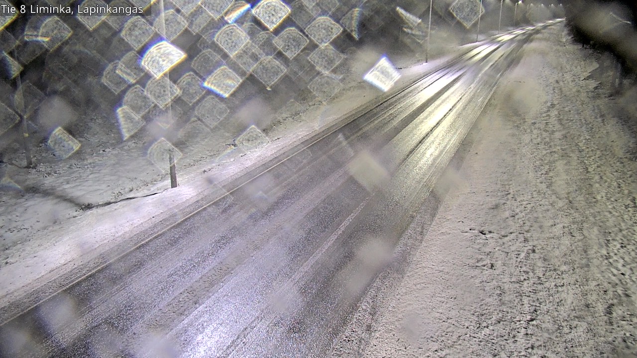 Weather Camera Image Road 8 Liminka, Lapinkangas, Liminka, Pohjois-Pohjanmaa