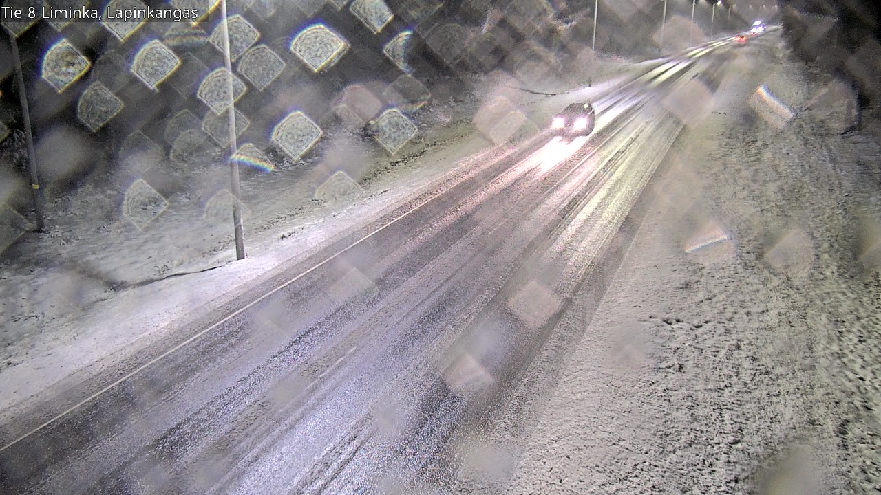 Weather Camera Image Road 8 Liminka, Lapinkangas, Liminka, Pohjois-Pohjanmaa