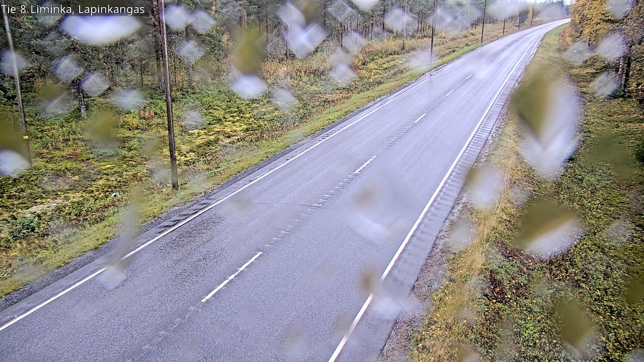 Weather Camera Image Väg 8 Liminka, Lapinkangas, Liminka, Pohjois-Pohjanmaa