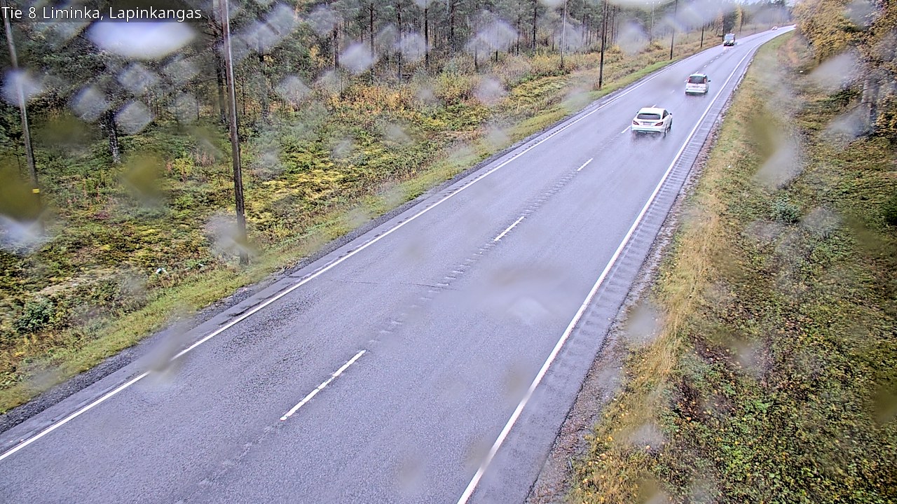 Weather Camera Image Väg 8 Liminka, Lapinkangas, Liminka, Pohjois-Pohjanmaa