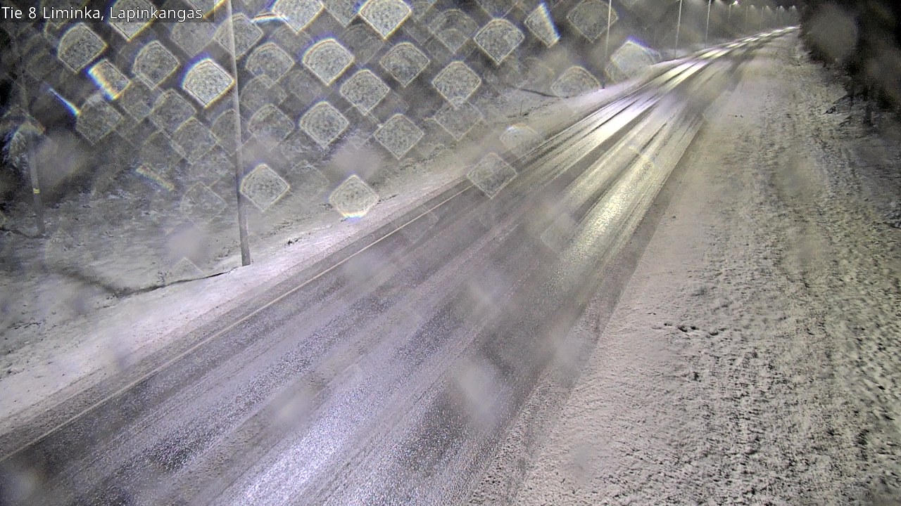 Weather Camera Image Road 8 Liminka, Lapinkangas, Liminka, Pohjois-Pohjanmaa