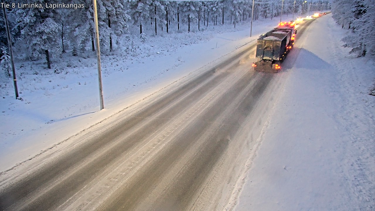 Weather Camera Image Road 8 Liminka, Lapinkangas, Liminka, Pohjois-Pohjanmaa