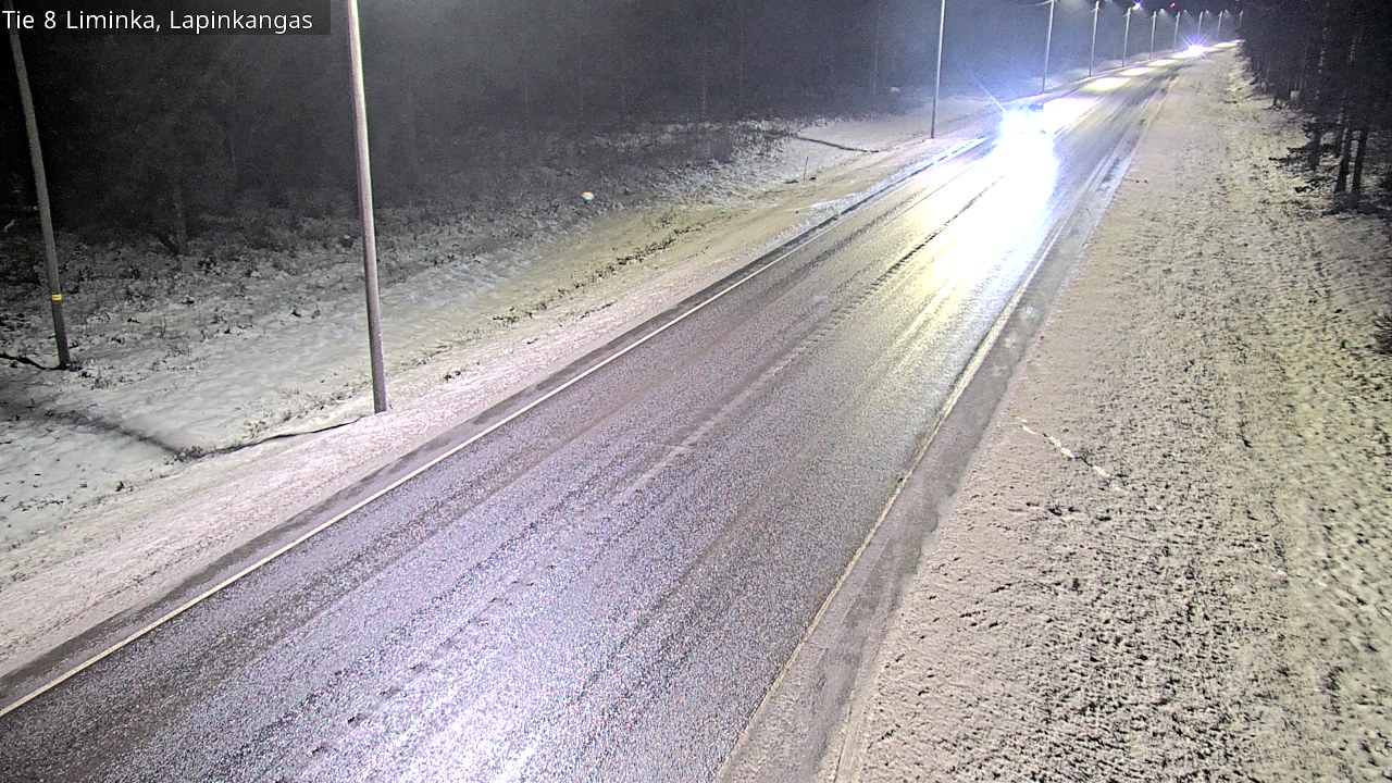Weather Camera Image Väg 8 Liminka, Lapinkangas, Liminka, Pohjois-Pohjanmaa