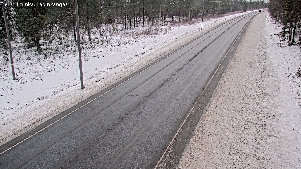 Weather Camera Image Road 8 Liminka, Lapinkangas, Liminka, Pohjois-Pohjanmaa