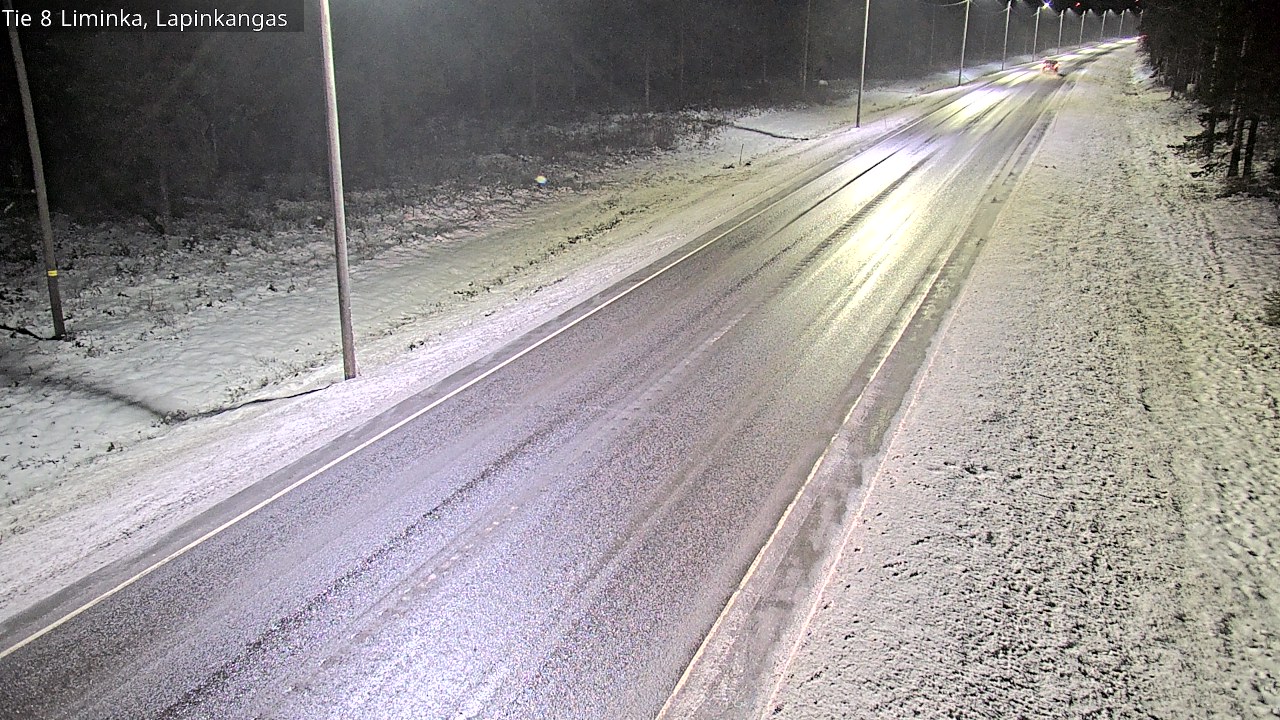 Weather Camera Image Road 8 Liminka, Lapinkangas, Liminka, Pohjois-Pohjanmaa