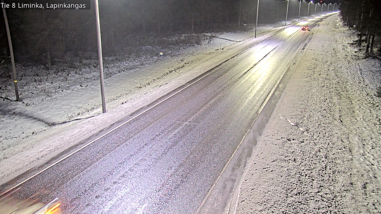 Weather Camera Image Väg 8 Liminka, Lapinkangas, Liminka, Pohjois-Pohjanmaa
