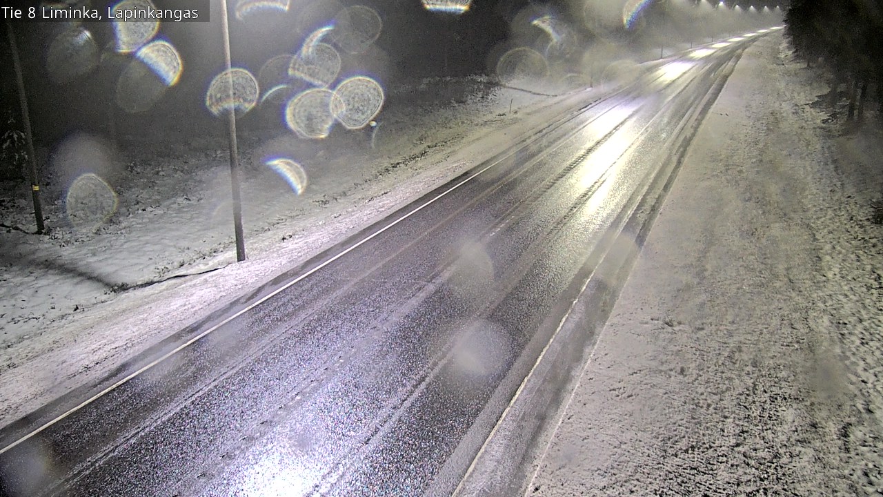 Weather Camera Image Road 8 Liminka, Lapinkangas, Liminka, Pohjois-Pohjanmaa