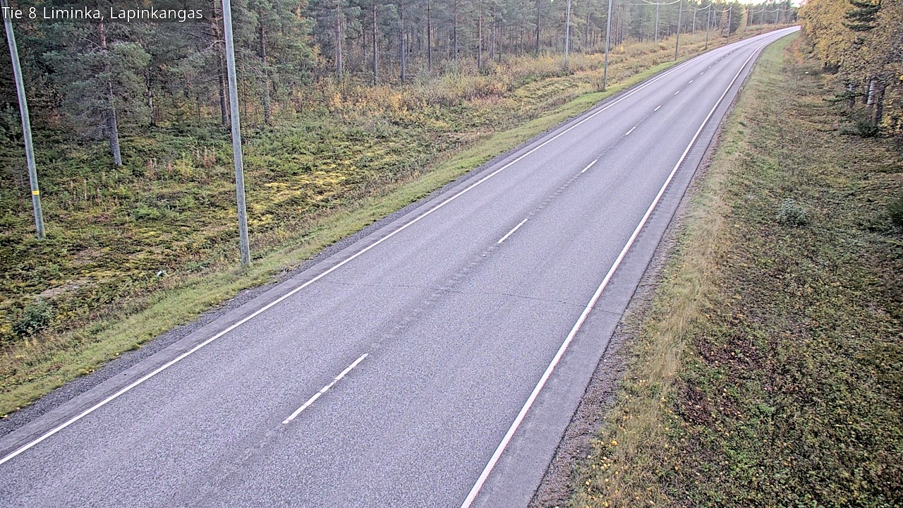 Kelikamerat Kuva Tie 8 Liminka, Lapinkangas, Liminka, Pohjois-Pohjanmaa