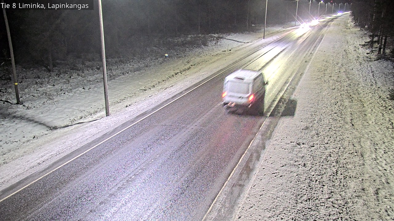 Weather Camera Image Road 8 Liminka, Lapinkangas, Liminka, Pohjois-Pohjanmaa