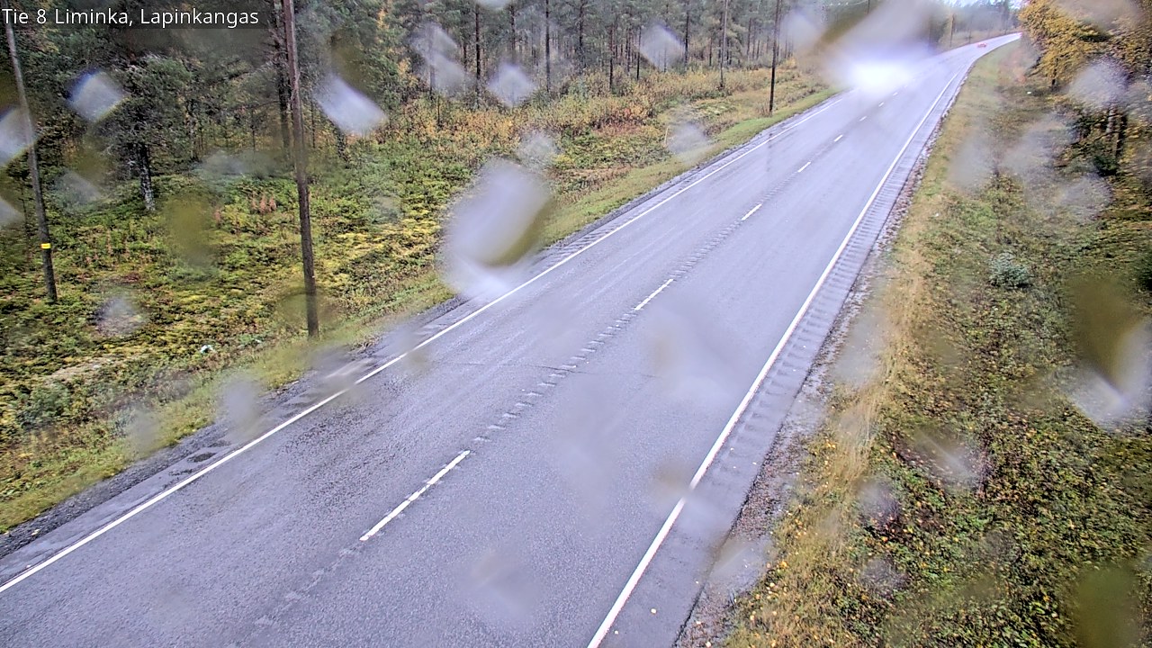 Weather Camera Image Väg 8 Liminka, Lapinkangas, Liminka, Pohjois-Pohjanmaa