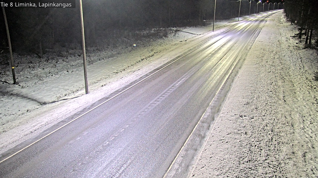 Weather Camera Image Road 8 Liminka, Lapinkangas, Liminka, Pohjois-Pohjanmaa