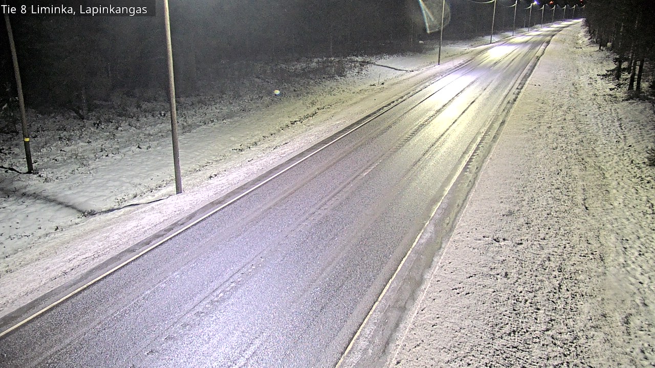 Weather Camera Image Road 8 Liminka, Lapinkangas, Liminka, Pohjois-Pohjanmaa