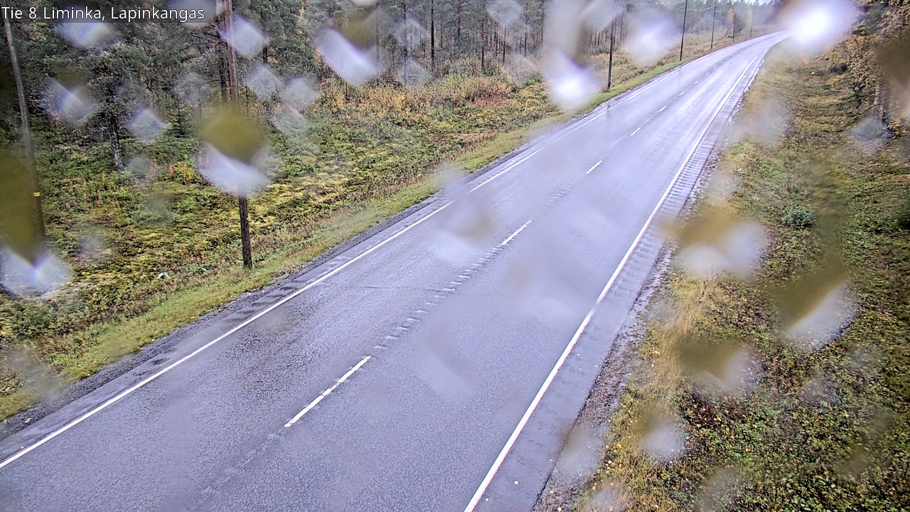 Weather Camera Image Väg 8 Liminka, Lapinkangas, Liminka, Pohjois-Pohjanmaa