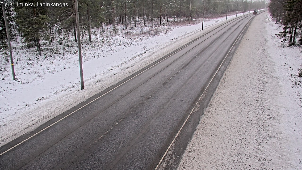 Weather Camera Image Road 8 Liminka, Lapinkangas, Liminka, Pohjois-Pohjanmaa
