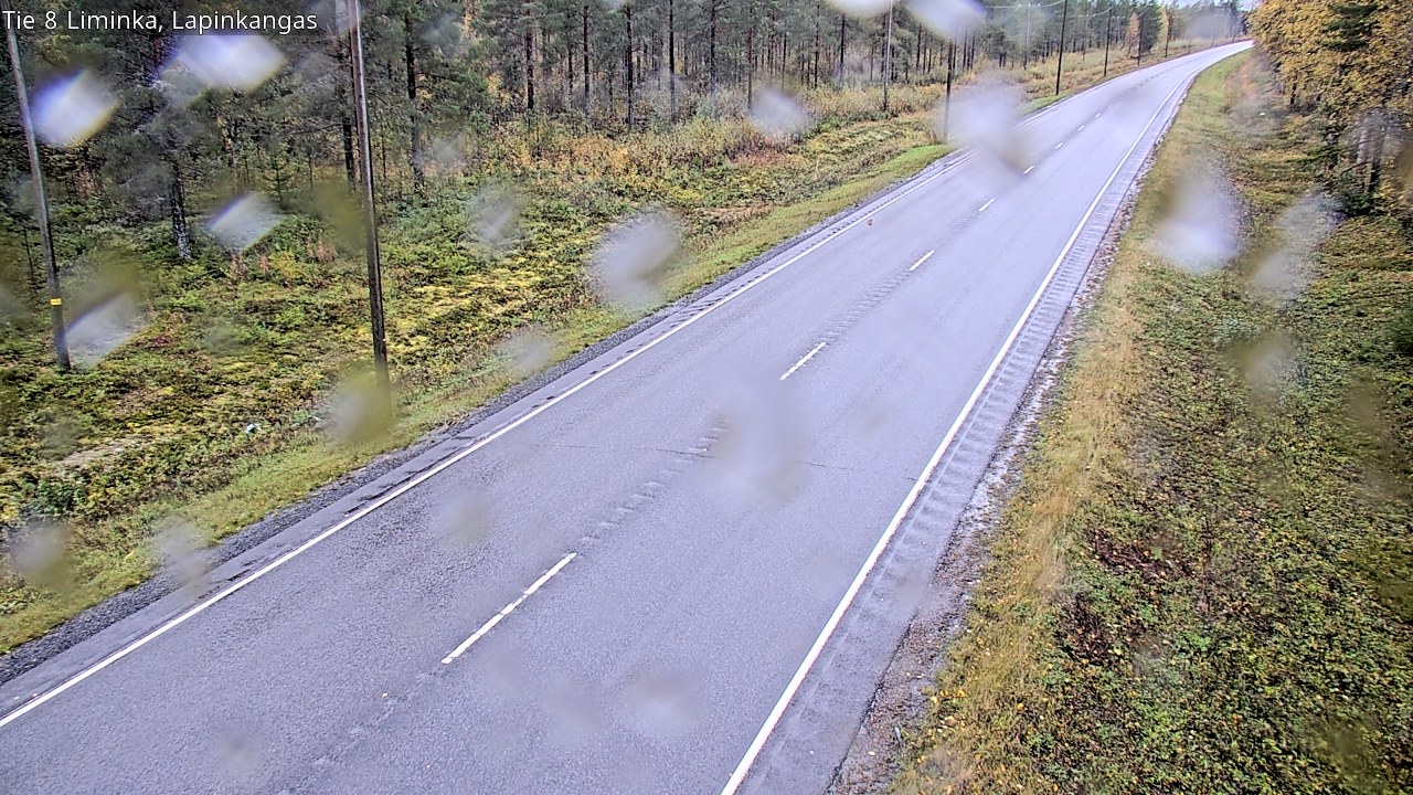 Weather Camera Image Väg 8 Liminka, Lapinkangas, Liminka, Pohjois-Pohjanmaa