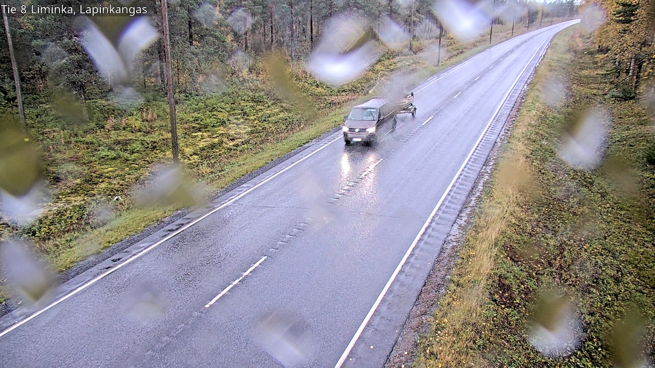 Weather Camera Image Väg 8 Liminka, Lapinkangas, Liminka, Pohjois-Pohjanmaa