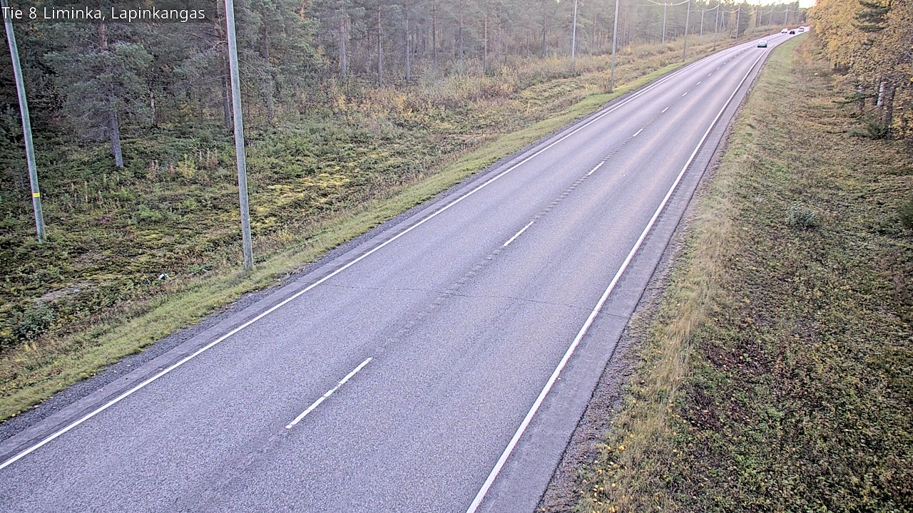 Kelikamerat Kuva Tie 8 Liminka, Lapinkangas, Liminka, Pohjois-Pohjanmaa