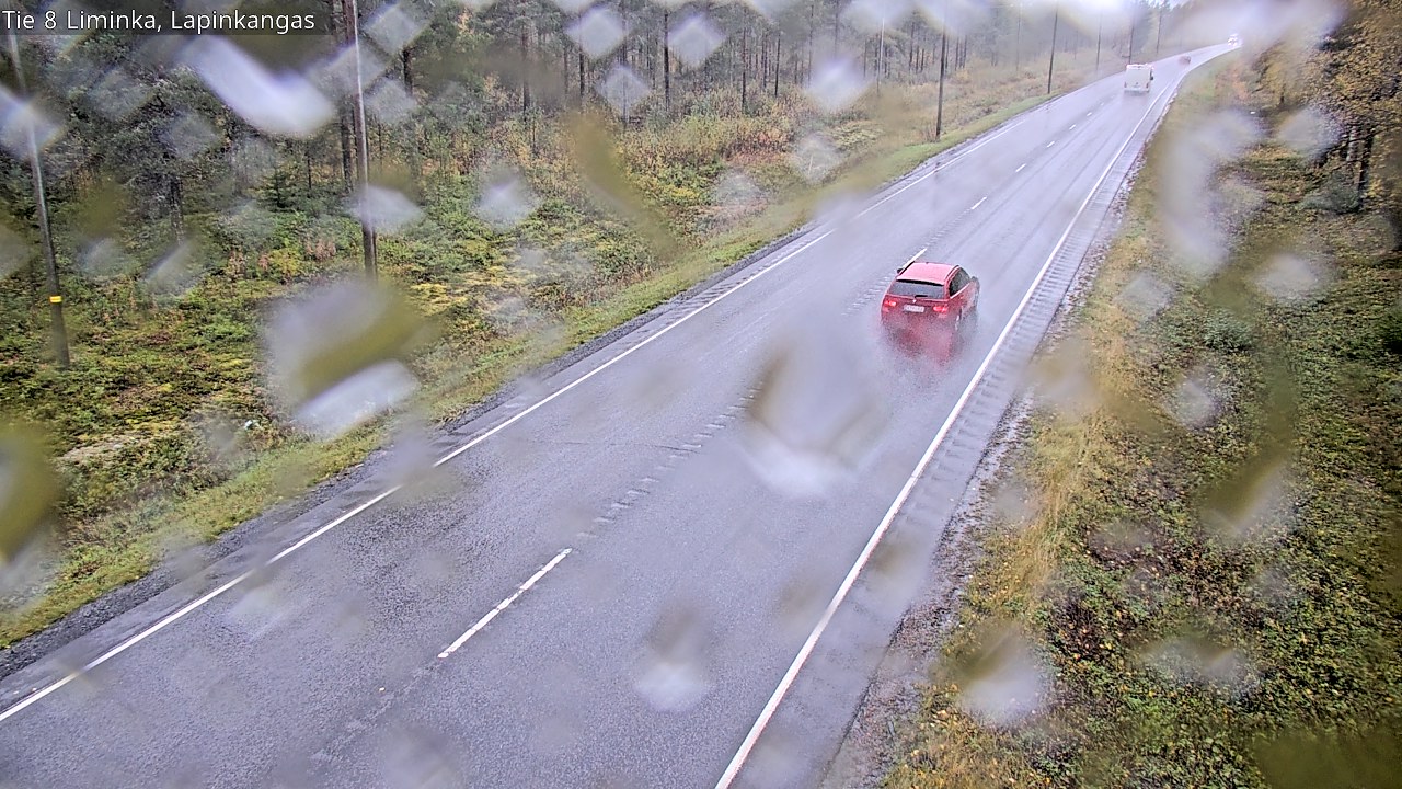 Weather Camera Image Väg 8 Liminka, Lapinkangas, Liminka, Pohjois-Pohjanmaa