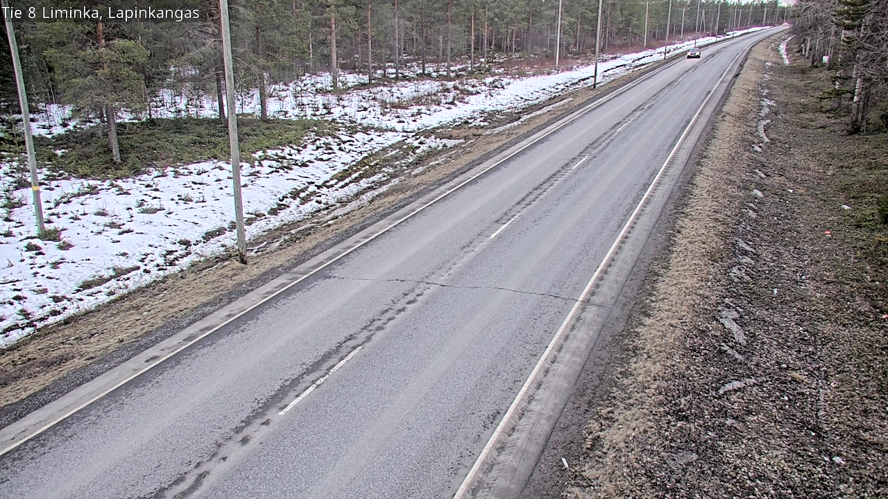 Weather Camera Image Road 8 Liminka, Lapinkangas, Liminka, Pohjois-Pohjanmaa