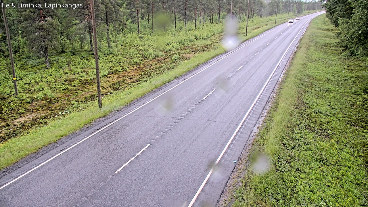 Weather Camera Image Road 8 Liminka, Lapinkangas, Liminka, Pohjois-Pohjanmaa