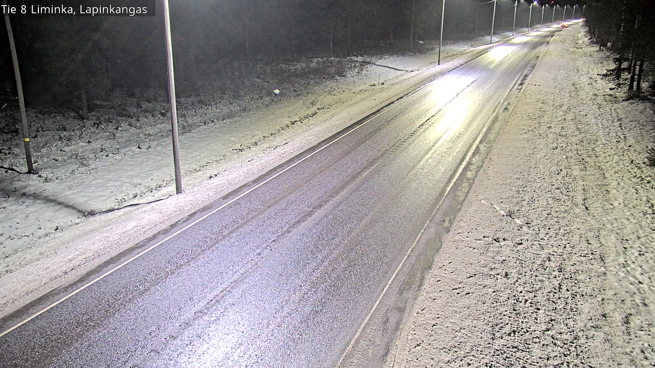 Weather Camera Image Väg 8 Liminka, Lapinkangas, Liminka, Pohjois-Pohjanmaa