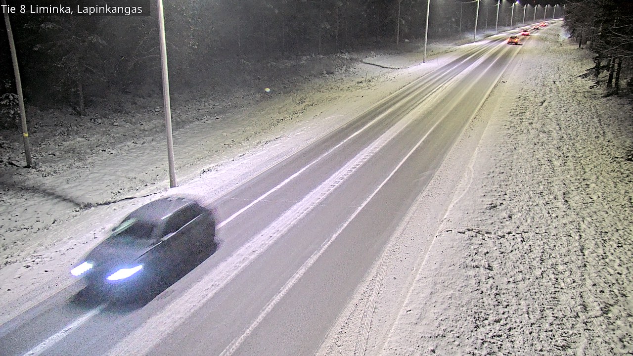 Kelikamerat Kuva Tie 8 Liminka, Lapinkangas, Liminka, Pohjois-Pohjanmaa