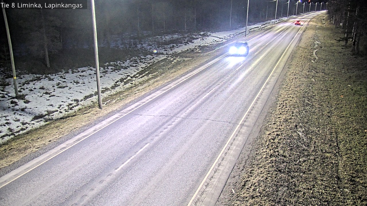 Weather Camera Image Väg 8 Liminka, Lapinkangas, Liminka, Pohjois-Pohjanmaa