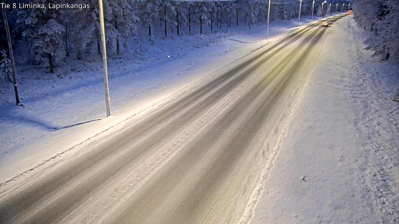 Weather Camera Image Road 8 Liminka, Lapinkangas, Liminka, Pohjois-Pohjanmaa
