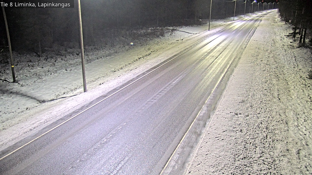 Weather Camera Image Road 8 Liminka, Lapinkangas, Liminka, Pohjois-Pohjanmaa