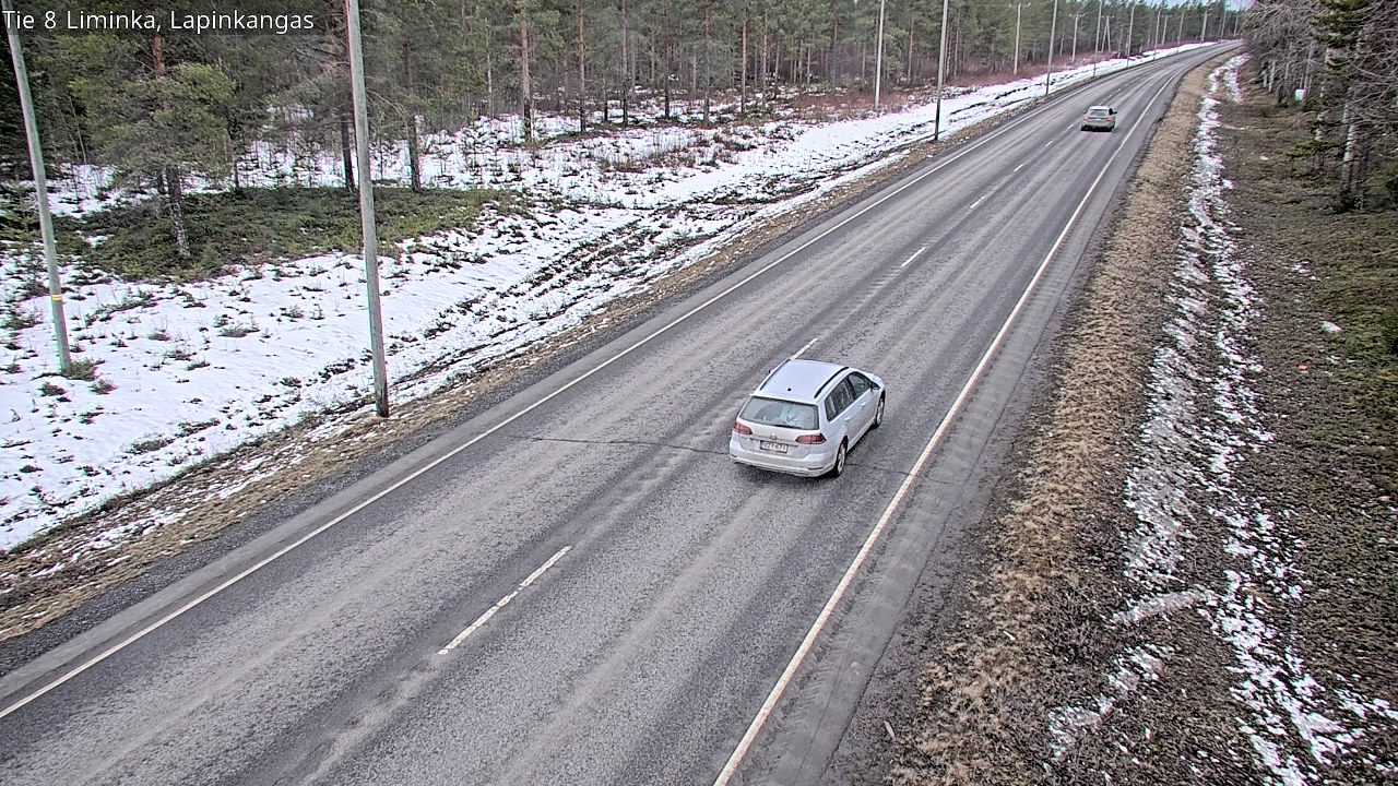Weather Camera Image Road 8 Liminka, Lapinkangas, Liminka, Pohjois-Pohjanmaa