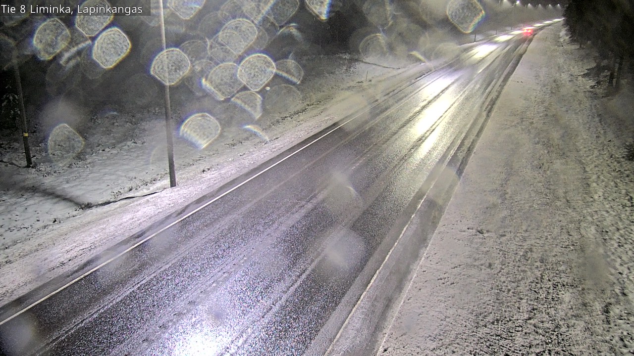 Weather Camera Image Road 8 Liminka, Lapinkangas, Liminka, Pohjois-Pohjanmaa