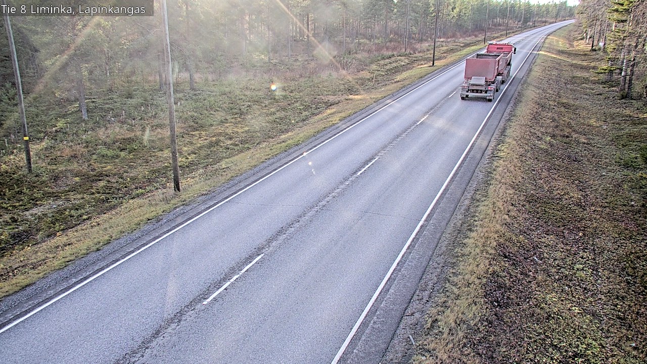 Kelikamerat Kuva Tie 8 Liminka, Lapinkangas, Liminka, Pohjois-Pohjanmaa