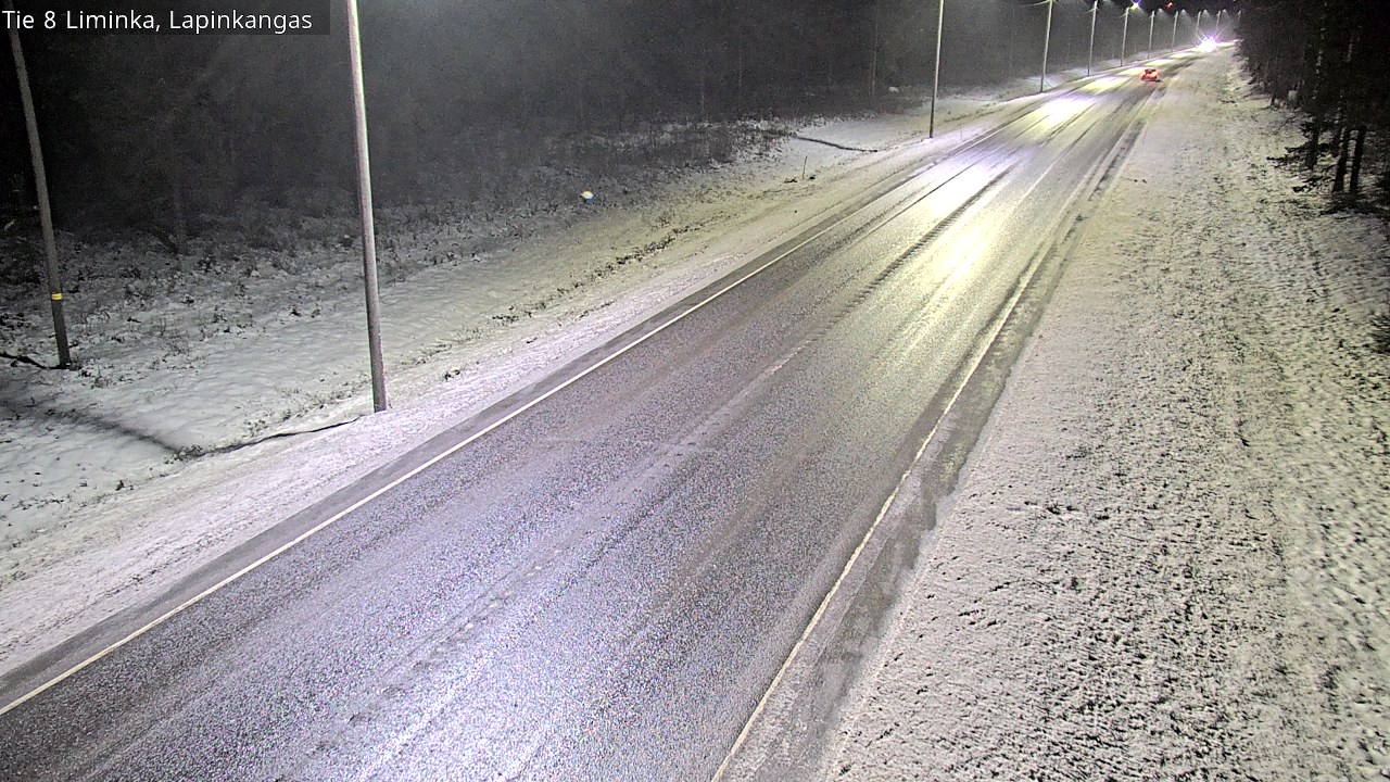Weather Camera Image Road 8 Liminka, Lapinkangas, Liminka, Pohjois-Pohjanmaa