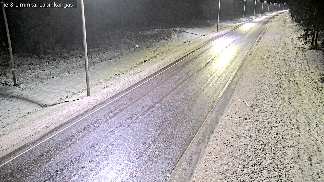Weather Camera Image Väg 8 Liminka, Lapinkangas, Liminka, Pohjois-Pohjanmaa