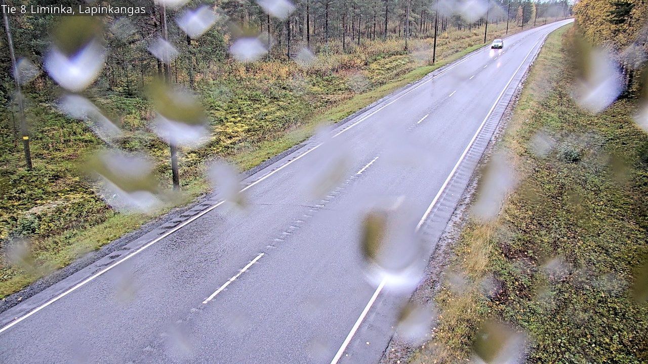 Weather Camera Image Väg 8 Liminka, Lapinkangas, Liminka, Pohjois-Pohjanmaa