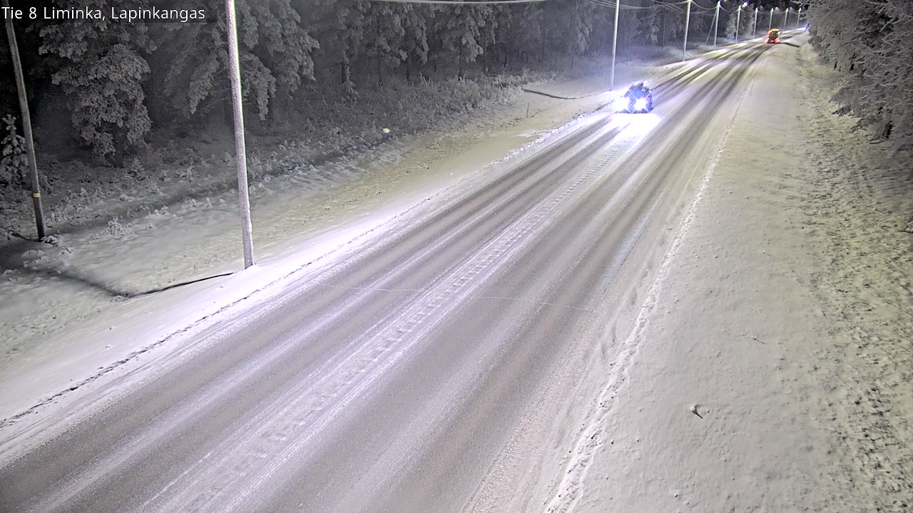 Weather Camera Image Road 8 Liminka, Lapinkangas, Liminka, Pohjois-Pohjanmaa