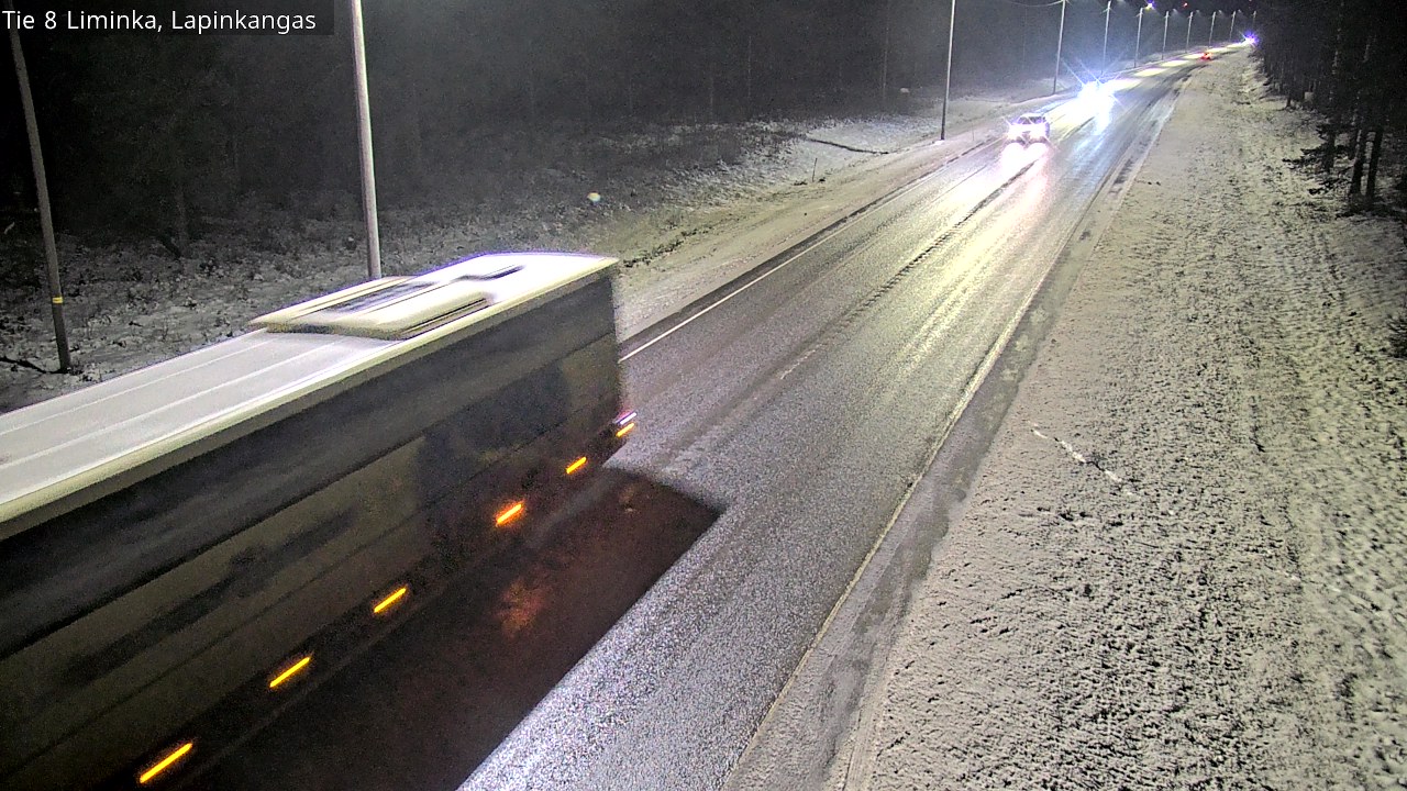 Weather Camera Image Väg 8 Liminka, Lapinkangas, Liminka, Pohjois-Pohjanmaa