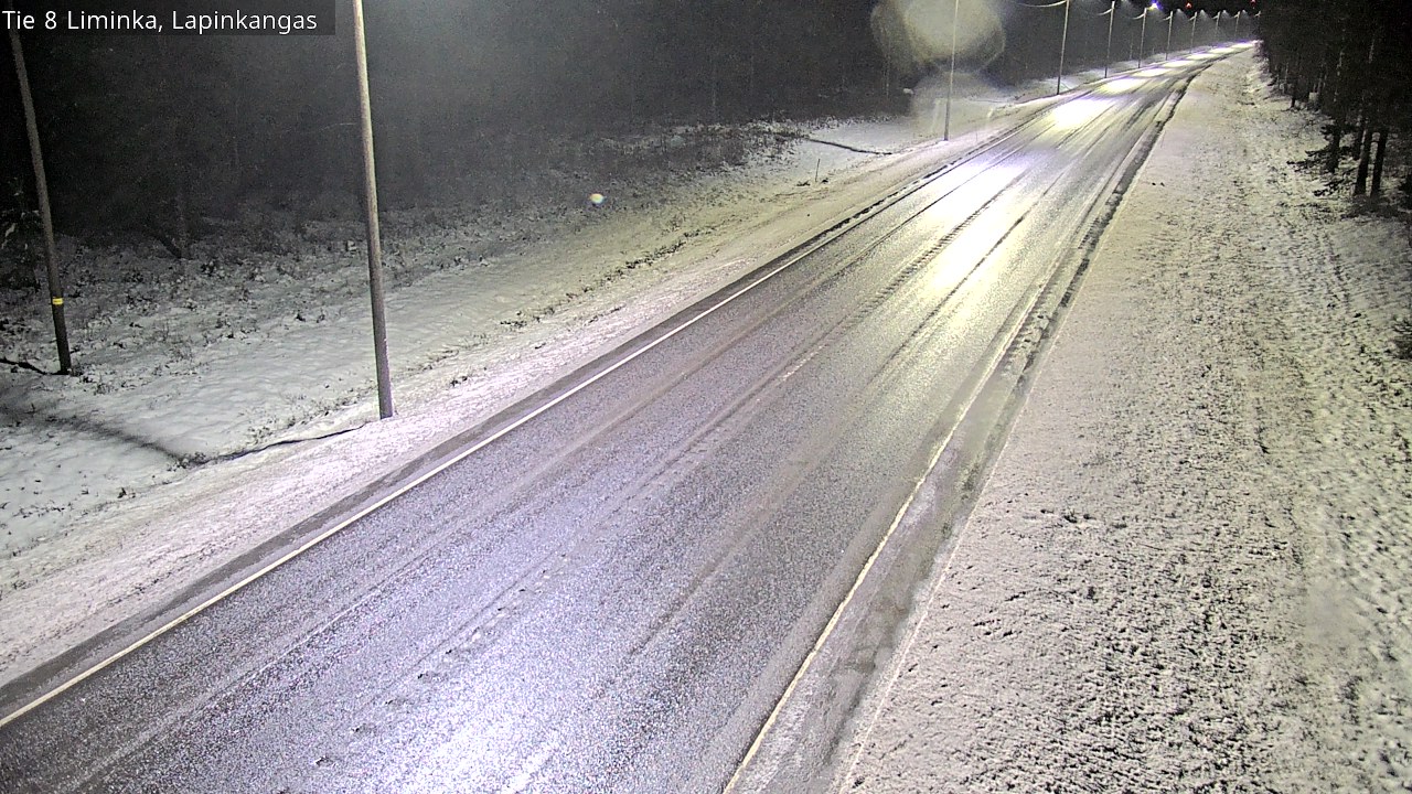 Weather Camera Image Road 8 Liminka, Lapinkangas, Liminka, Pohjois-Pohjanmaa