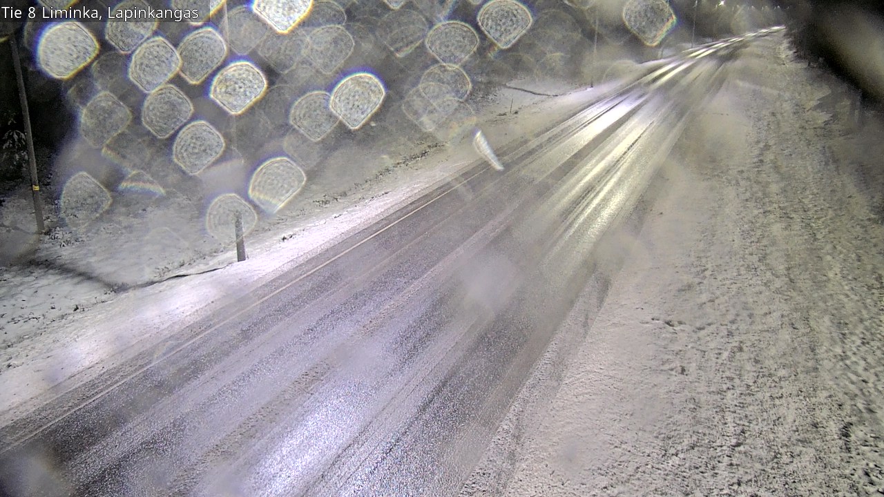 Weather Camera Image Road 8 Liminka, Lapinkangas, Liminka, Pohjois-Pohjanmaa