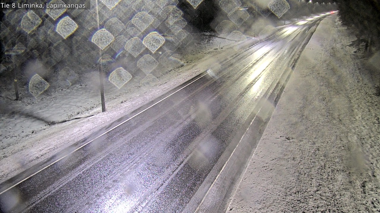 Weather Camera Image Road 8 Liminka, Lapinkangas, Liminka, Pohjois-Pohjanmaa