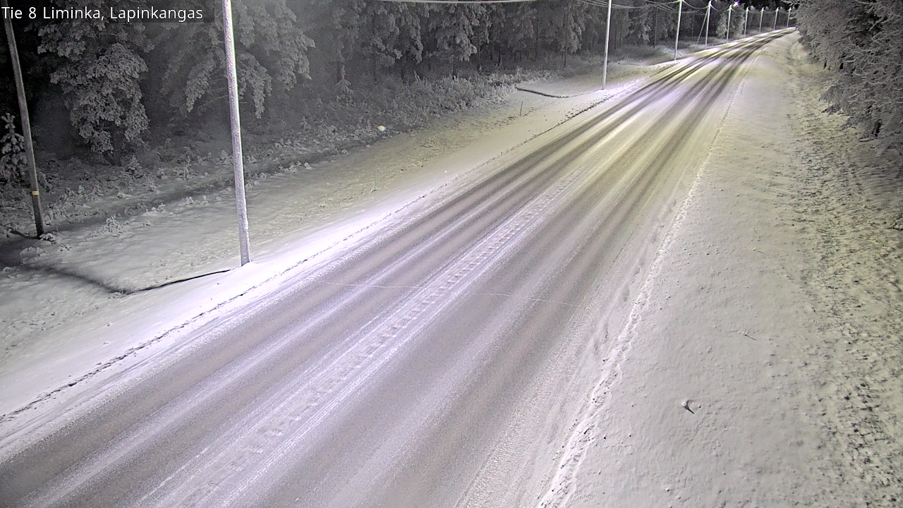 Weather Camera Image Road 8 Liminka, Lapinkangas, Liminka, Pohjois-Pohjanmaa